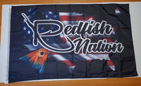 3x5' Large Redfish Nation Flag
