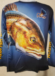 Redfish Head - Back - Redfish Nation Performance Long Sleeve Shirt d23