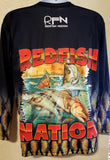 Black Scales - Redfish Nation Performance Long Sleeve Shirt J23