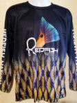 Black Scales - Redfish Nation Performance Long Sleeve Shirt J23