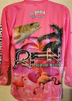 Paradise Pink - Redfish Nation Performance Long Sleeve Shirt J23