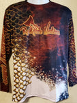 Brown Scales Slam - Redfish Nation Performance Long Sleeve Shirt J23