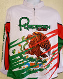 Mexican Flag White - Redfish Nation Performance Long Sleeve Shirt