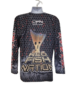 Redfish Nation Performance Long Sleeve Shirt Black Hex