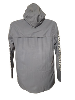 Snap-up Button Up Pro RFN Performance Shirt Grey Hooded