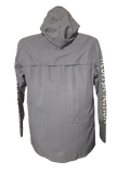 Snap-up Button Up Pro RFN Performance Shirt Grey Hooded