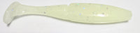 Redfish Nation 4" Split Body Paddle Tail Soft Plastic Lure - Natural Glow