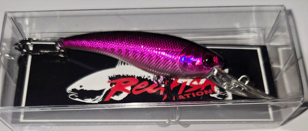 3" Diver Hard Plastic Lure - Pink