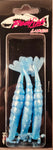 Redfish Nation 4" Soft Body Shrimp Soft Plastic Lure - Sky Blue