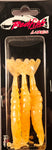 Redfish Nation 4" Soft Body Shrimp Soft Plastic Lure - Creamsicle Orange