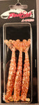Redfish Nation 4" Soft Body Shrimp Soft Plastic Lure - Rose Gold Glitter