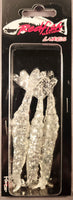 Redfish Nation 4" Soft Body Shrimp Soft Plastic Lure - Silver Glitter