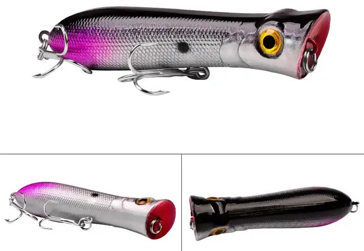 3" Top water Popper Lure -  10 color available