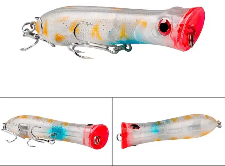 3" Top water Popper Lure -  10 color available