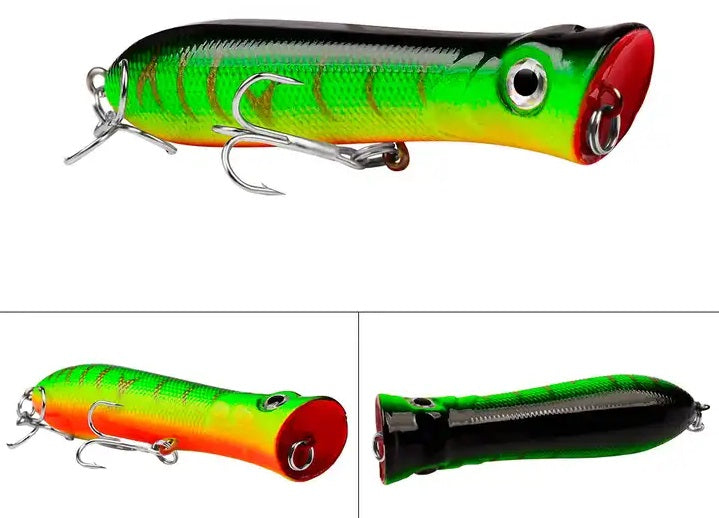 3" Top water Popper Lure -  10 color available