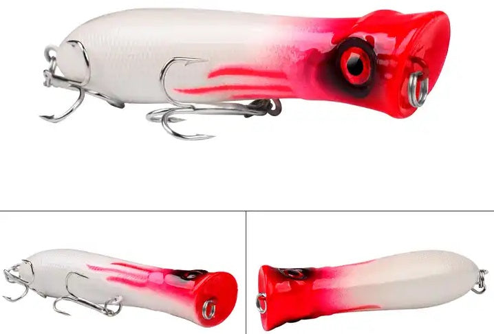 3" Top water Popper Lure -  10 color available