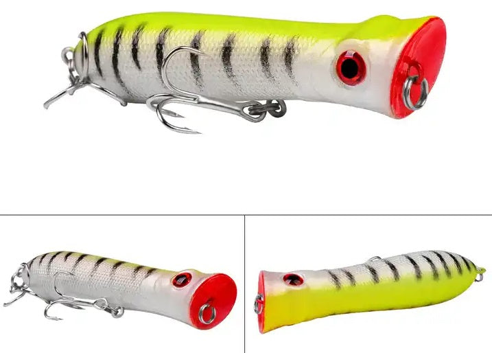 3" Top water Popper Lure -  10 color available