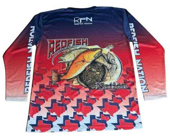 Redfish Nation Performance Long Sleeve Shirt Texas slam 2024