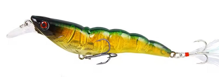 Redfish Nation Shrimp Crankbait Lure - Dark Green