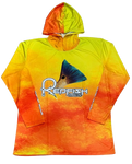 Redfish Nation Hooded Performance Yellow/Orange Redfish Shirt