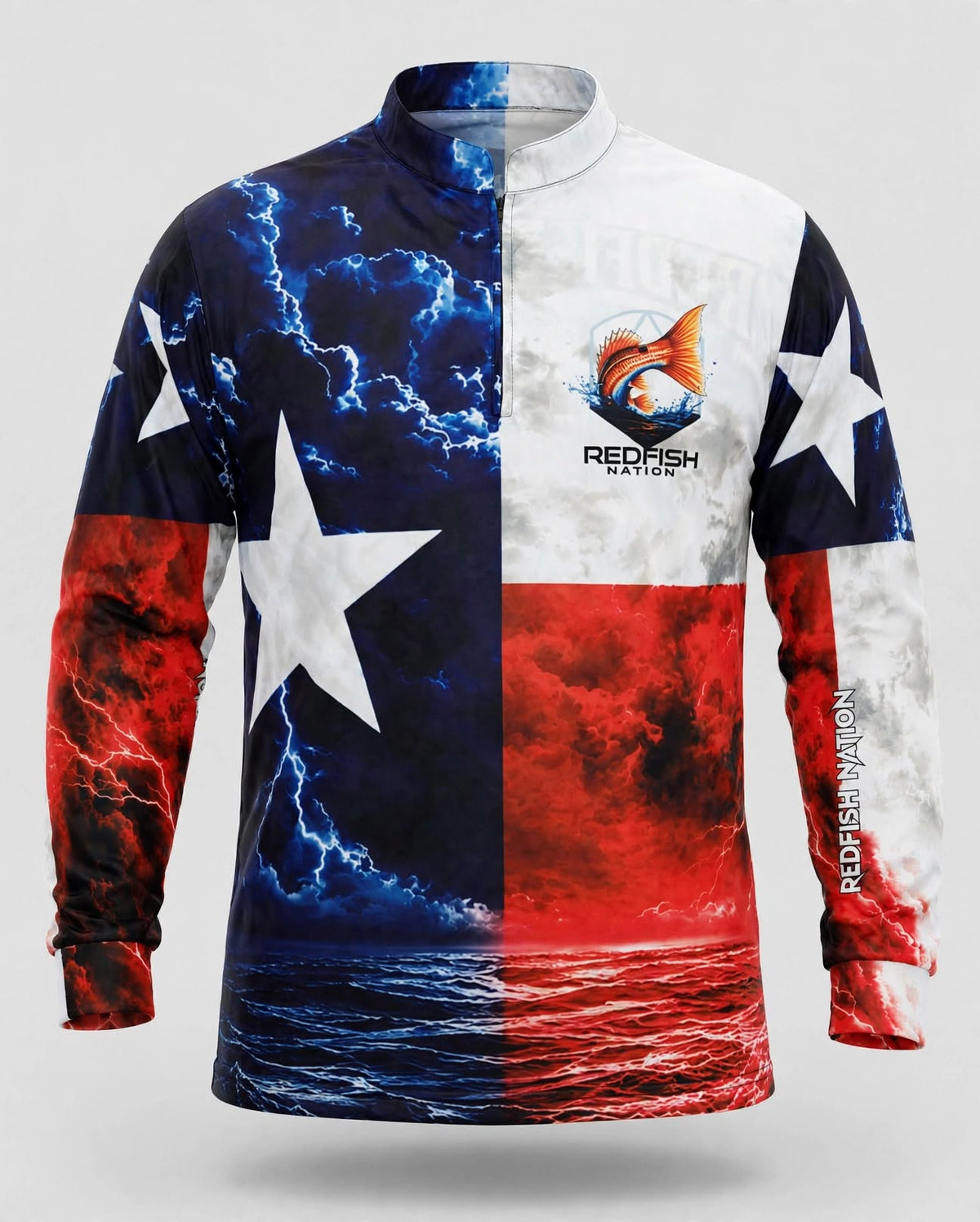 Redfish Nation Performance 2026 Texas Flag Design