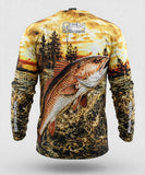 Redfish Nation Performance Skull head Yellow