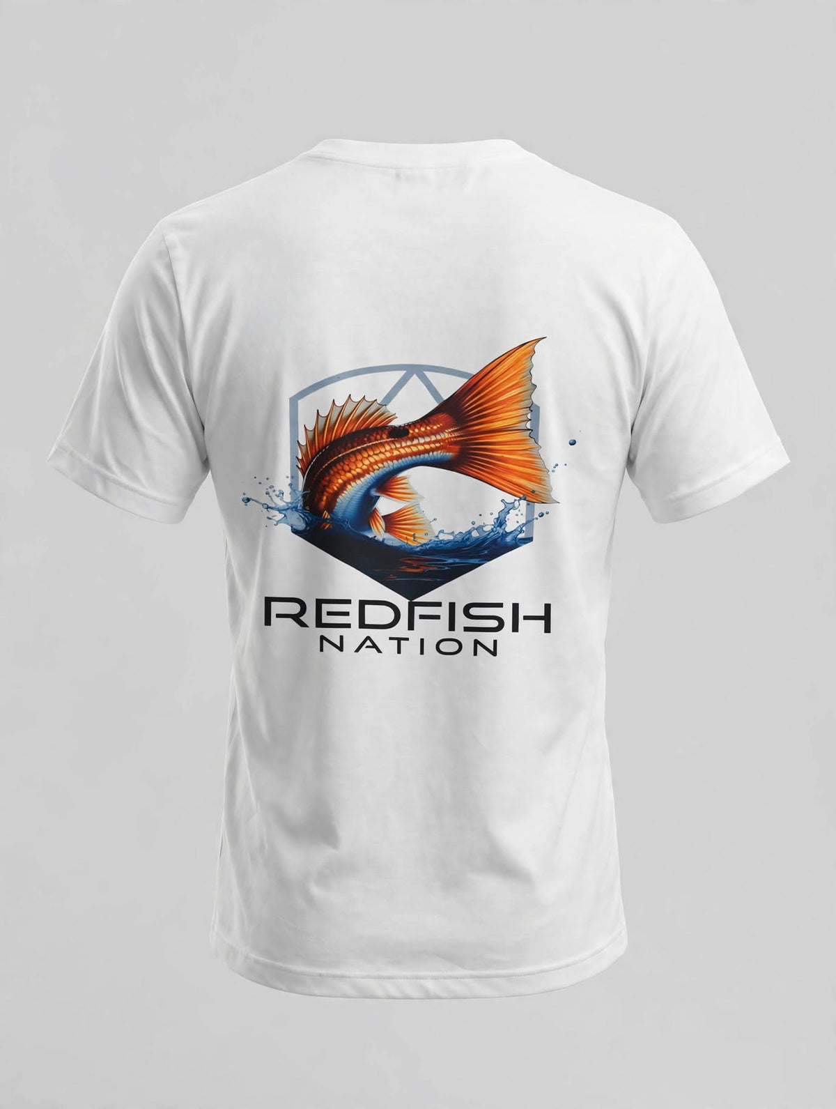 Short Sleeve Logo Redfish Nation T-Shirt New RFN Logo Shirt