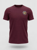 Short Sleeve Logo Redfish Nation T-Shirt Maroon Redfish Design