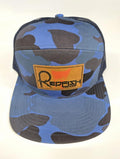 Redfish Nation Royal Blue Camo 7 Panel Cap