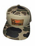 Redfish Nation Light Brown Camo 7 Panel Cap