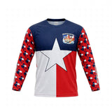 Redfish Nation Performance Lone Star Texas Fishing Shirt