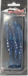 Redfish Nation 4" Soft Body Shrimp Soft Plastic Lure - Blue Glitter