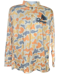 Redfish Nation Performance Redfish Shirt Original Camo Orange