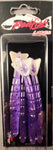 Redfish Nation 4" Shrimp Tail Soft Plastic Lure - Tail Purple - White