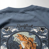 Redfish Nation Short Sleeve Logo T-Shirt - Close-up back graphic print