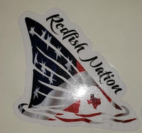 Redfish Nation US Texas tail Design.