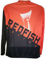 Redfish Nation Performance Orange and Black Design