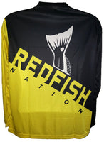 Redfish Nation Performance Yellow and Black Design