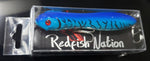 4" Double Knocker Blue Tiger Pockadot Top water lure