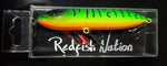 4" Green Tiger RFN Submarine top water lure