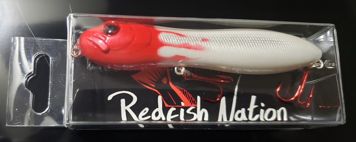 4" Red Flamer Knocker top water lure