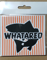 Redfish Nation printed decal - whatared