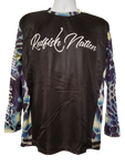 Redfish Nation Performance Long Sleeve Shirt - Black / Blue Camo V21