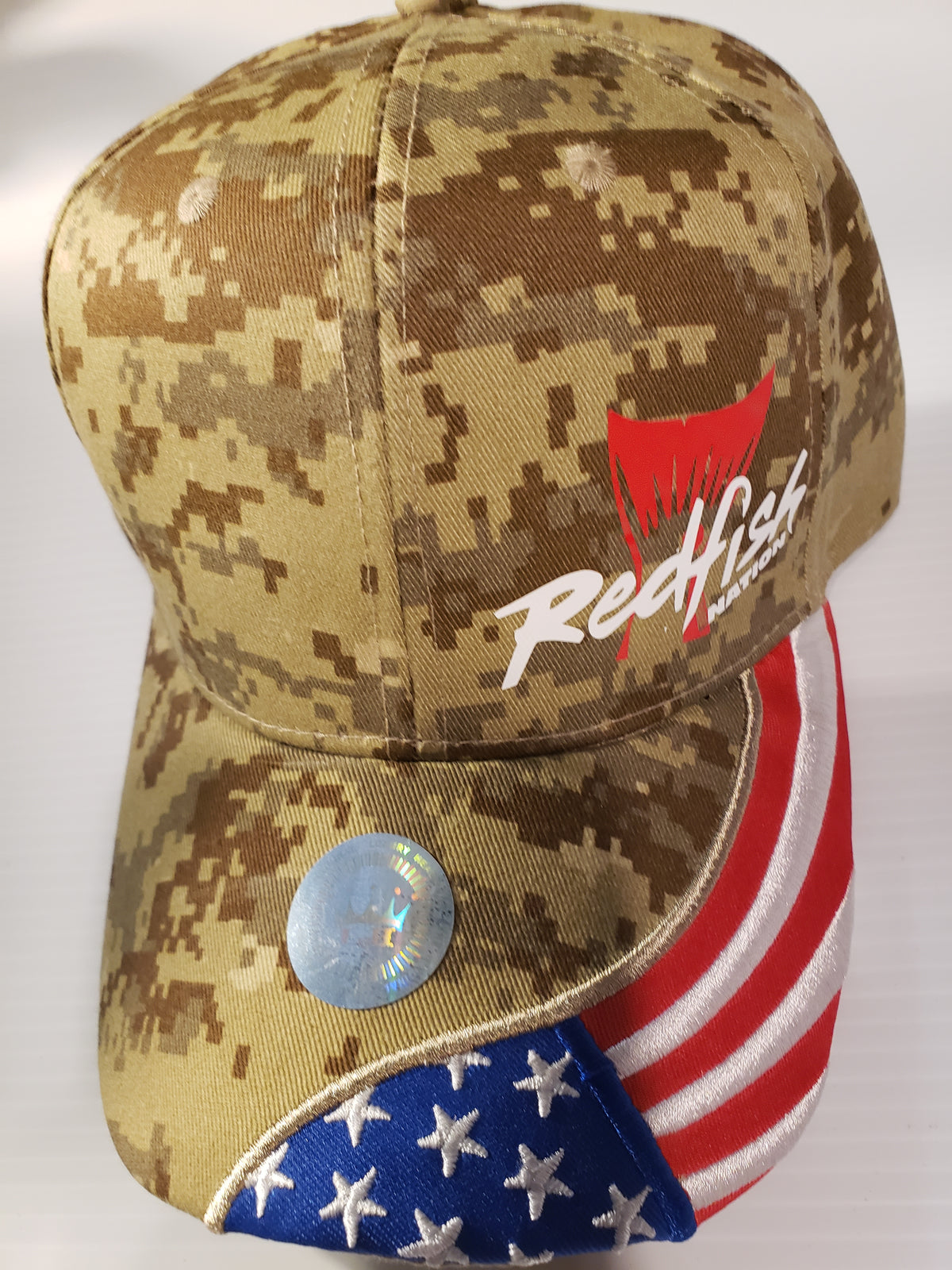 Redfish Nation Digital Camo Brown