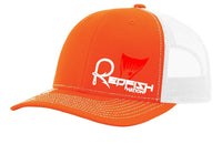 Redfish Nation Logo Cap - Orange/White RCHTRK
