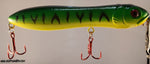 4" Green Tiger Knocker top water lure