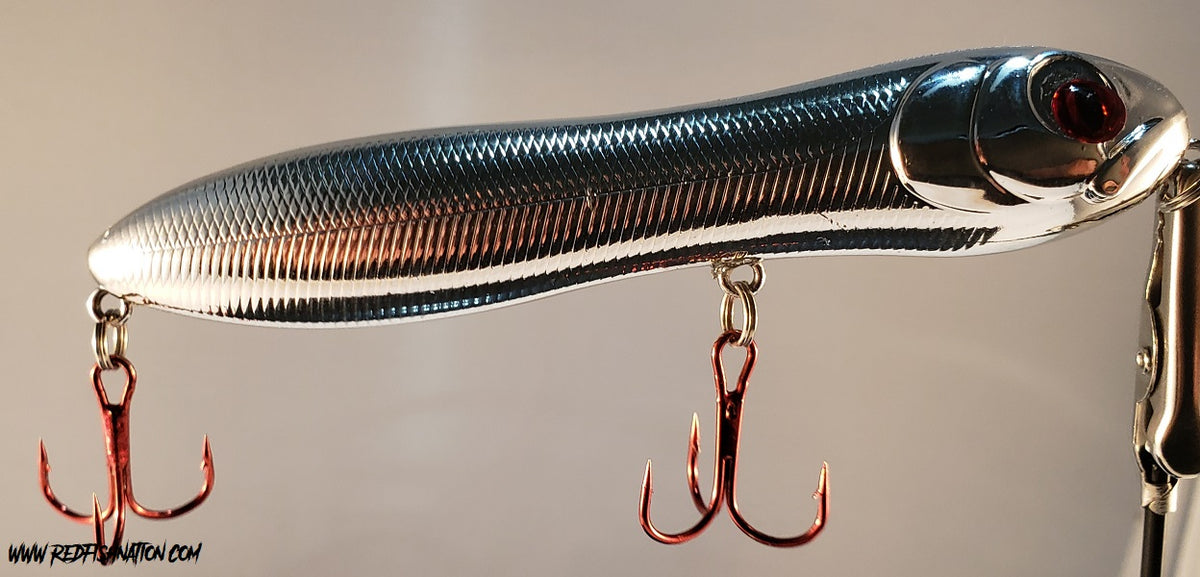 4" Silver Bullet Knocker top water lure