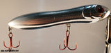 4" Silver Bullet Custom Knocker top water lure