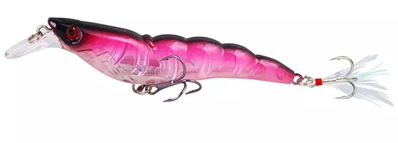 Redfish Nation Shrimp Crankbait Lure - Midnight Pink