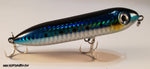 4" Black / Blue RFN Submarine top water lure